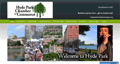 Desktop Screenshot of hydeparkchamberchicago.org